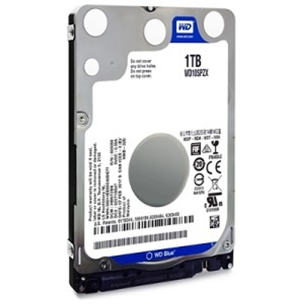 Жесткий диск NBook HDD 2.5" 1Tb, Western Digital, SATA-III, 128Mb, 5400rpm, Blue Mobile (WD10SPZX)