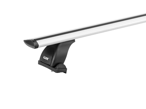 Багажная система LUX с дугами 1,2м аэро-трэвэл (82мм) для со штатным местом 999 (Opel Astra H Sd 2007, Opel Astra H Hb 2004, Opel Astra GTC H Hb3d 2005, BMW 3 E46 Sd&Hb, BMW 5 E39 Sd)