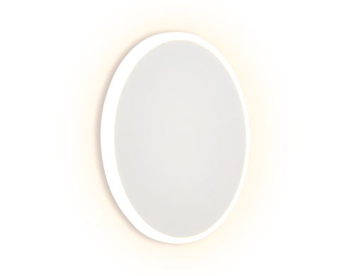 Настенный светодиодный светильник FW103 WH/S белый/песок LED 3000K 8W D140*40