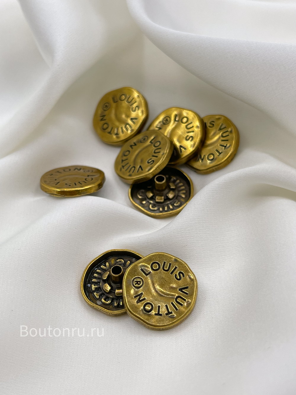 Шляпка под установочные кнопки ЛВ. в бронзовом металле