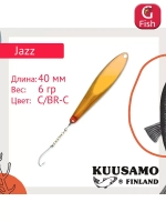 Блесна вертикальная зимняя Jazz 40/6 S/R-S