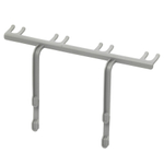 Коврик для сушки посуды с подставкой udry, 46х27,3х61 см, темно-серый