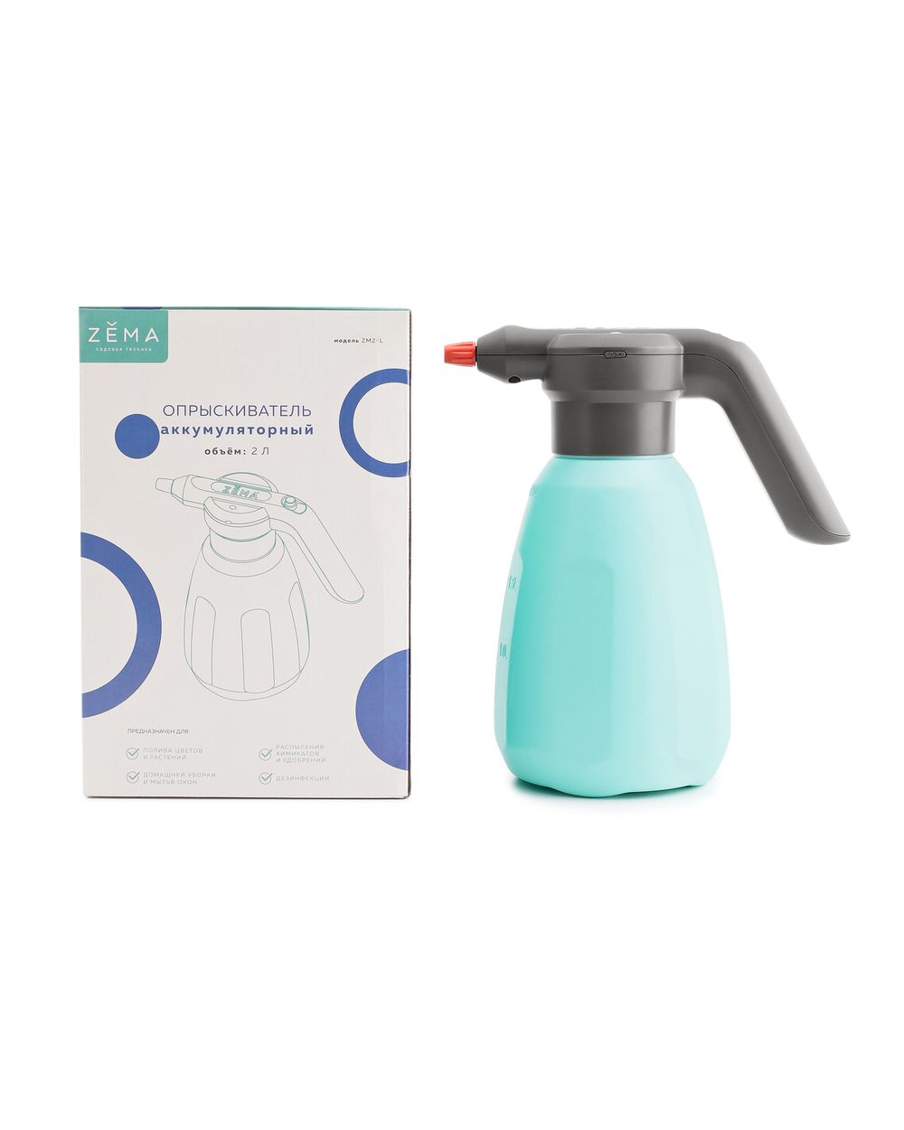 Опрыскиватель Аккумуляторный Zema 2л