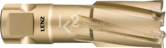 Корончатое сверло LENZ с твердосплавными напайками 23×35 мм, артикул LZTS-023