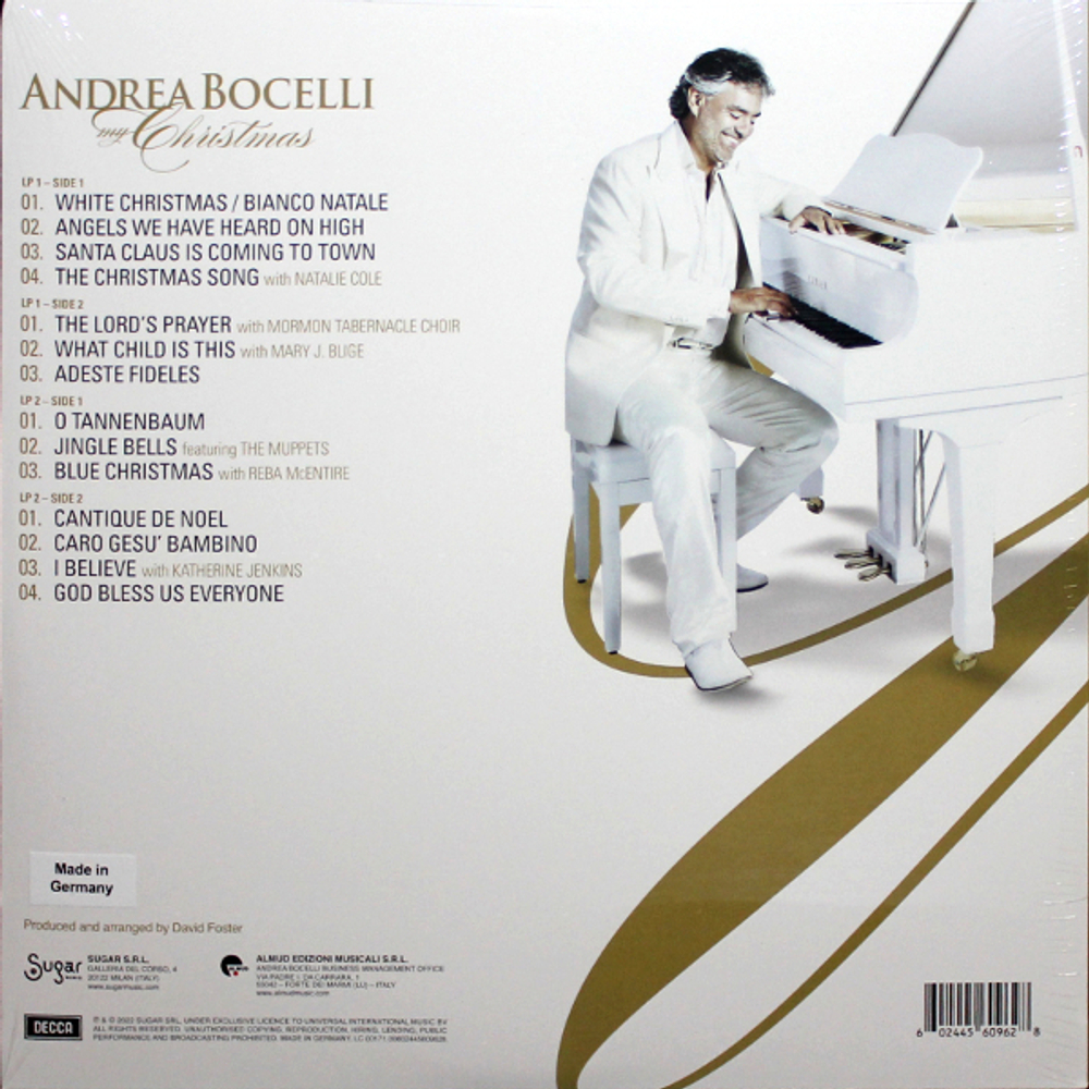 Andrea Bocelli / My Christmas (Limited Edition)(Coloured Vinyl)(2LP)
