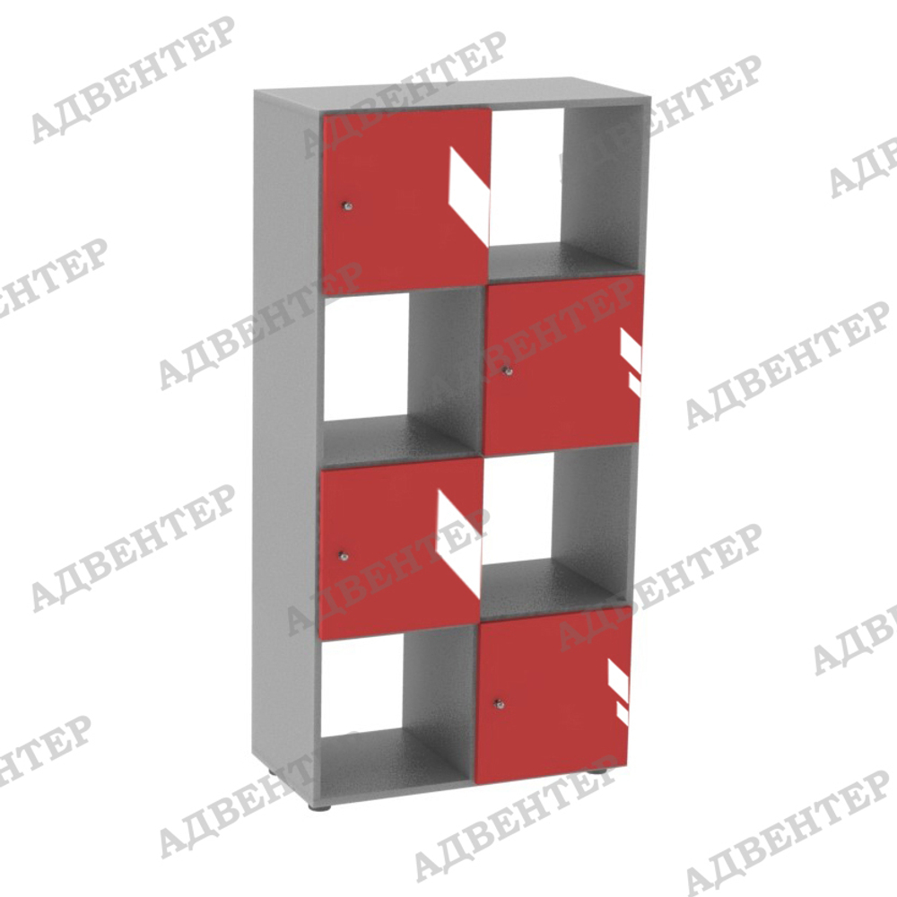 серый/красный двусторонний УНИКАЛЬНОЕ ПРЕДЛОЖЕНИЕ. Нанесение орнамента "Точка роста" на фасады.