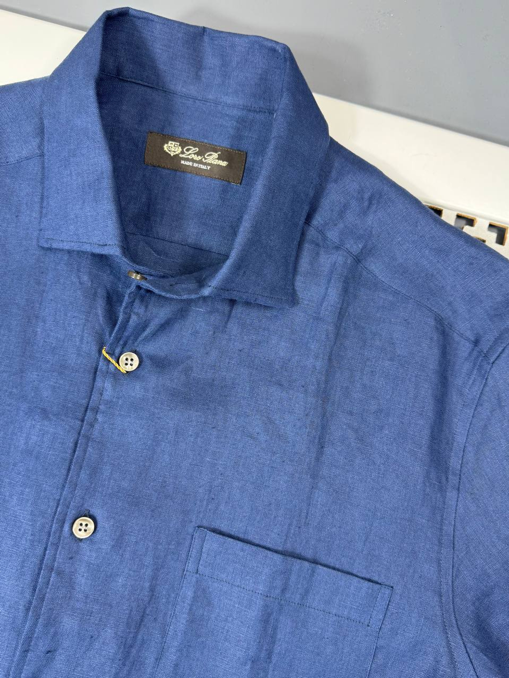Льняная рубашка Loro Piana
