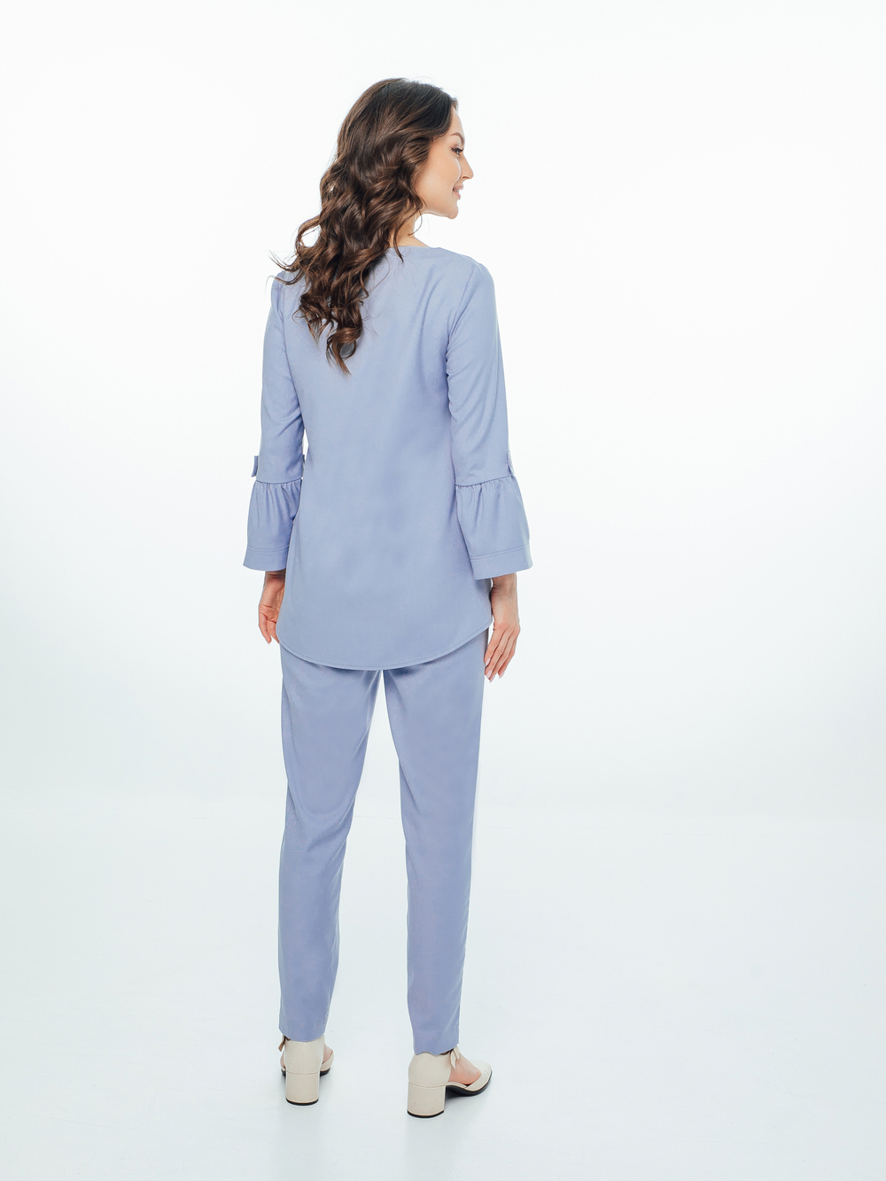 Блуза медицинская женская | Бл-349 3/4 либерти люкс