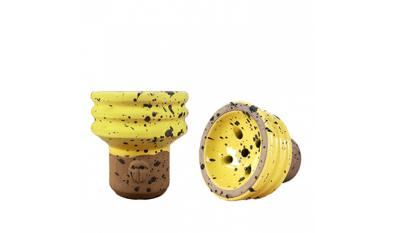 Чаша для кальяна Telamon Turkish Heat Transfer Glaze (Yellow)