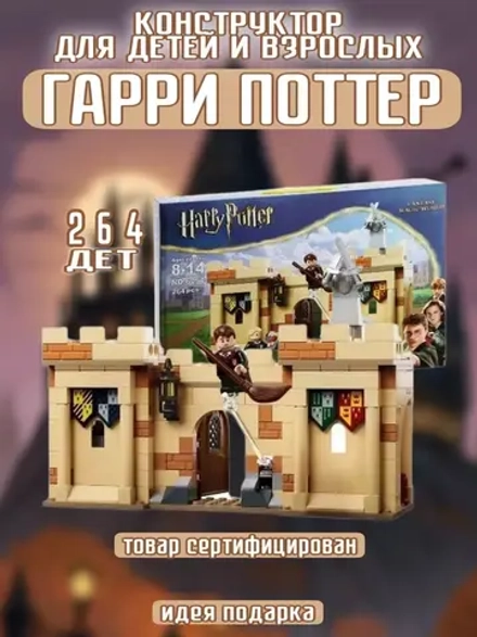Конструктор Lepin Гарри Поттер Хогвартс: первый урок полётов