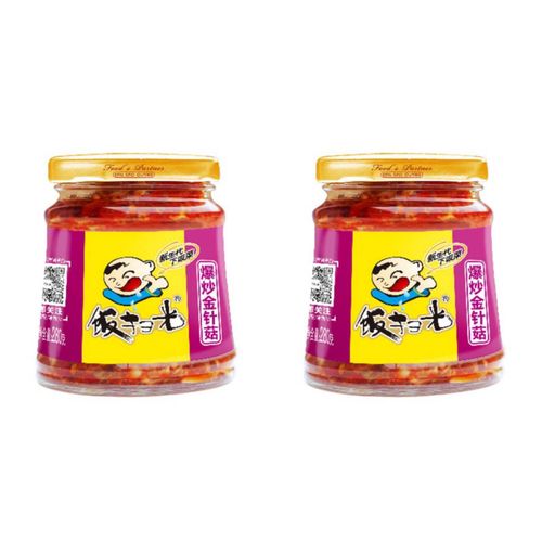 Грибы Эноки Fansaoguang в соусе, 280 г, 2 шт