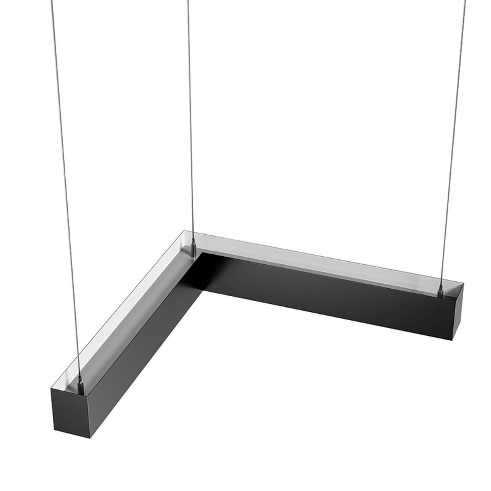 Светильник потолочный Г-образный 60вт 600x300x80мм