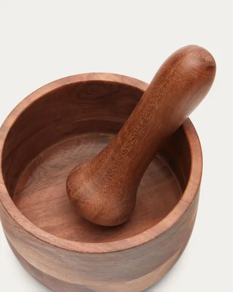 Деревянный пестик и ступка Delci из акации