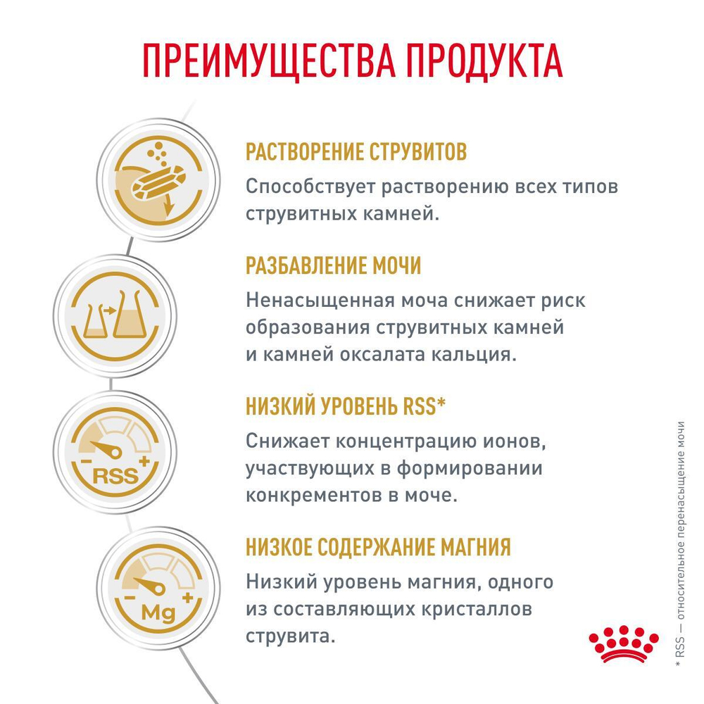 Royal Canin URINARY S/O (УРИНАРИ С/О) Корм сухой для взрослых кошек при мочекаменной болезни 1,5 кг