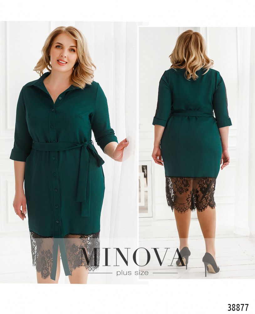 Платье 8625-морская-волна Minova