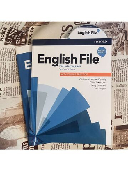English File Pre-Intermediate (4th edition). SB+WB+CD