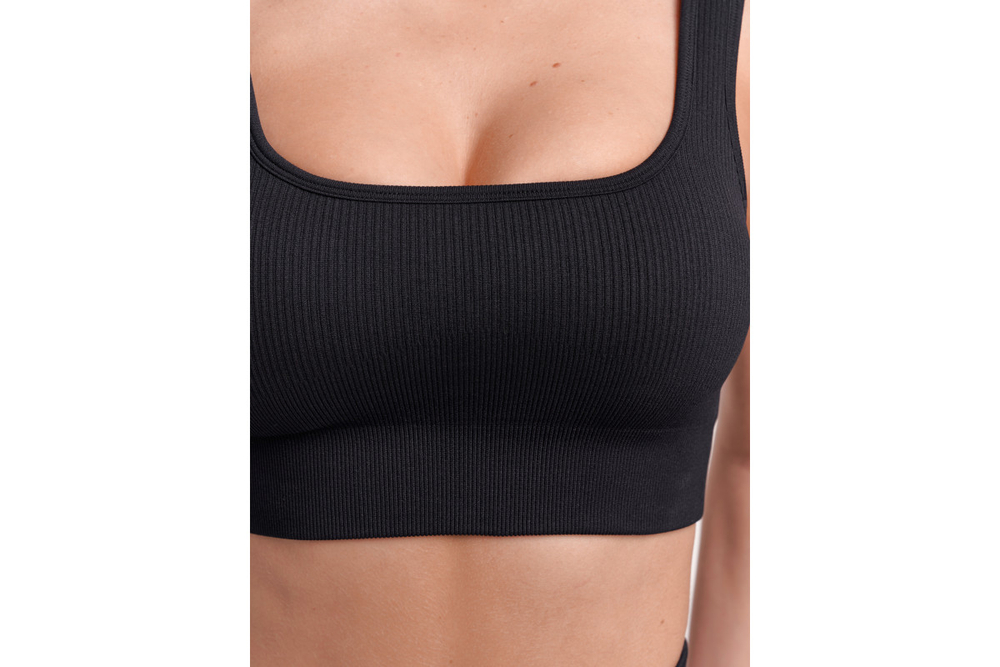 Топ Urbanfit в рубчик, размер XL, черный