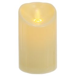 GAEM Изделие декоративное "Свеча" (подсветка, 3xAAA, н/п), L7,5 W7,5 H12 см