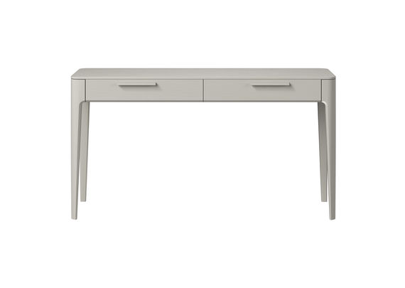 Консоль Type oak 2 ящика ширина 140 см (серо-бежевый)