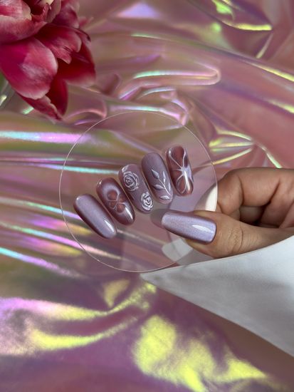 Гель-лак с эффектом кошачий глаз ENIGMANIC VEIL cat 04 10 мл.