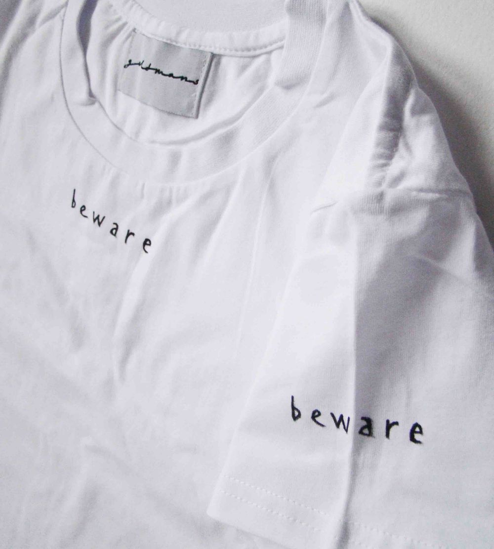 Футболка Goldmans Beware Мужская Белая