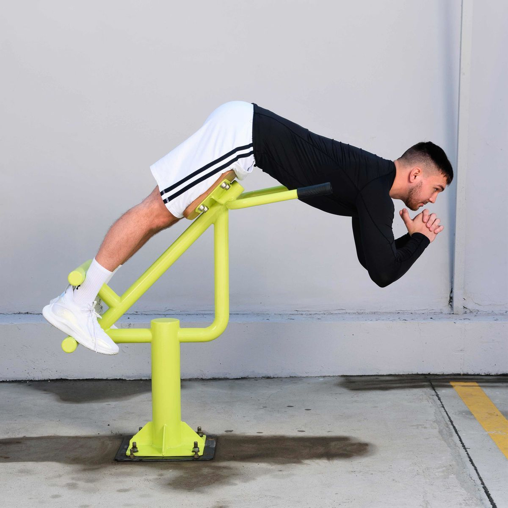 F-1702 Уличный тренажер Гиперэкстензия ZAVODSPORTA