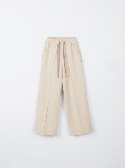 Брюки палаццо облегченные "Сафари" 7+