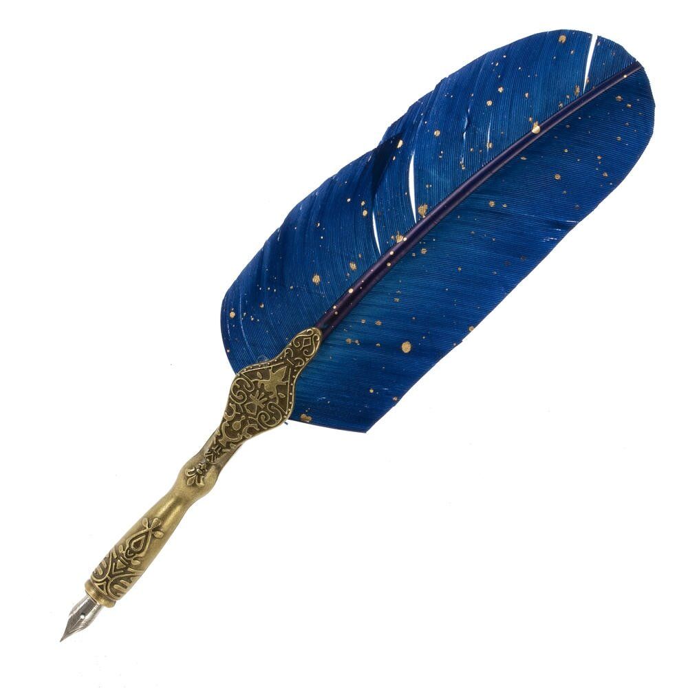 GAEM Набор подарочный: ручка перьевая, 8 наконечников, чернильница, держатель, блокнот, L20,5 W28,5 H4 см