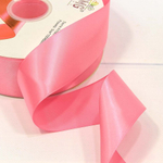 Лента Атласная 5см х 110м Полиэстер класс А (Розовый)