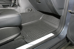 Коврики Standard, в салон SSANG YONG Actyon 2006- , 4 шт. (полиуретан, чёрные) Element.NLC.61.07.210
