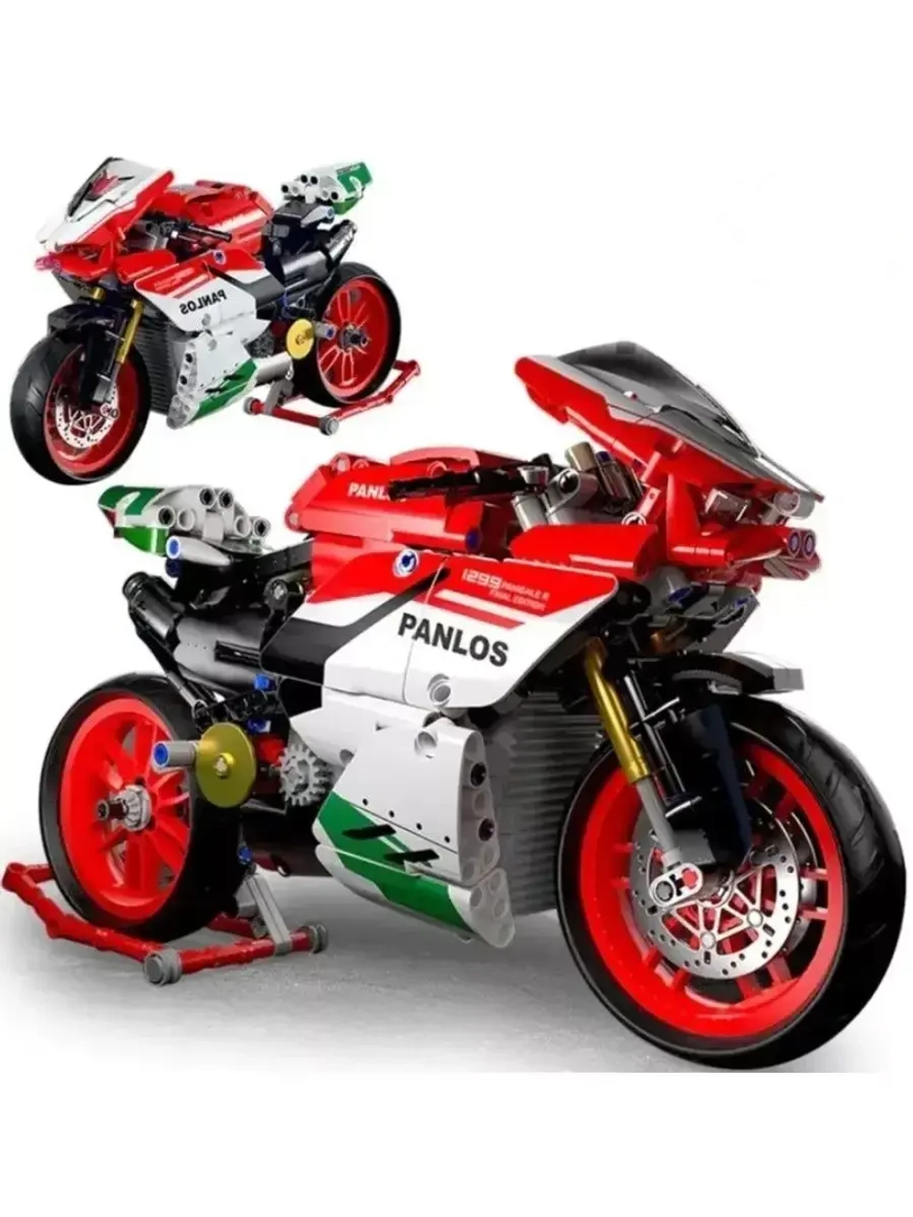 Конструктор Мотоцикл Ducati Дукати Панлос 803 детали 672001