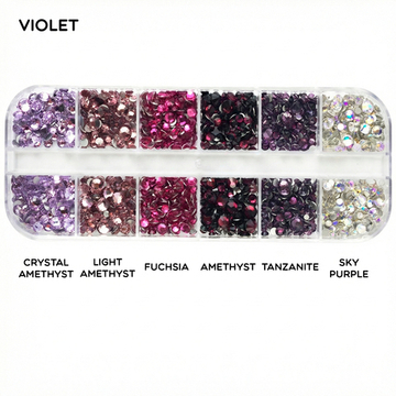 Набор страз VIOLET