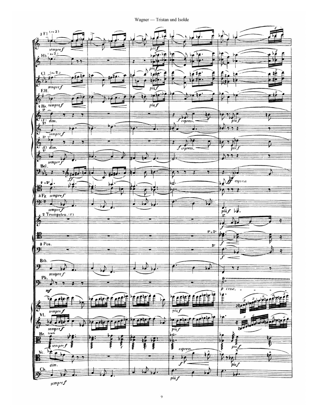 Tristan and Isolda. Drama in Three Acts | Richard Wagner