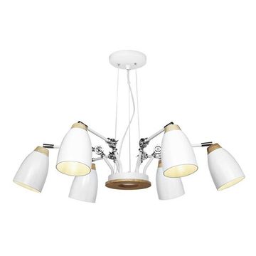 Подвесная люстра 6*Е27 LOFT4402/6WH белый Watchman LOFT IT