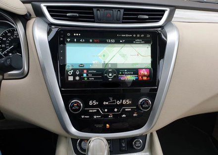 Магнитола для Nissan Murano 2016-2022 (поддержка Bose и 360) - Carmedia EW-1663 IPS, Android 10, 8 ядер (TS18), 4G SIM-слот