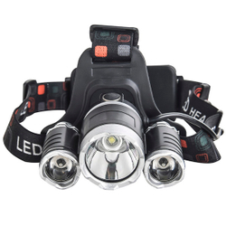 Аккумуляторный налобный фонарь HL-720