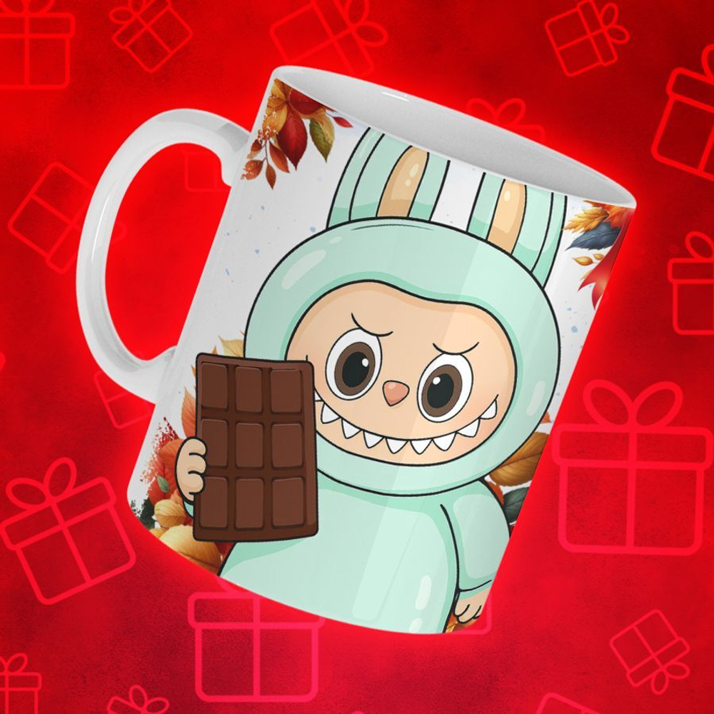 Лабубу с таблицей умножения