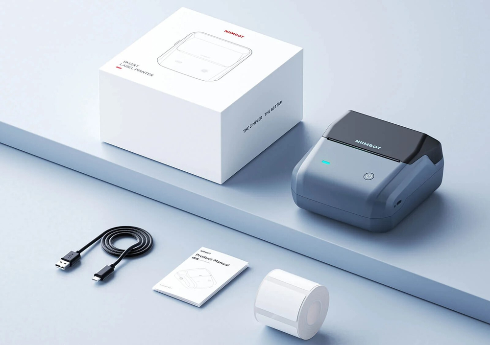 Принтер  NIIMBOT B31 Light grey