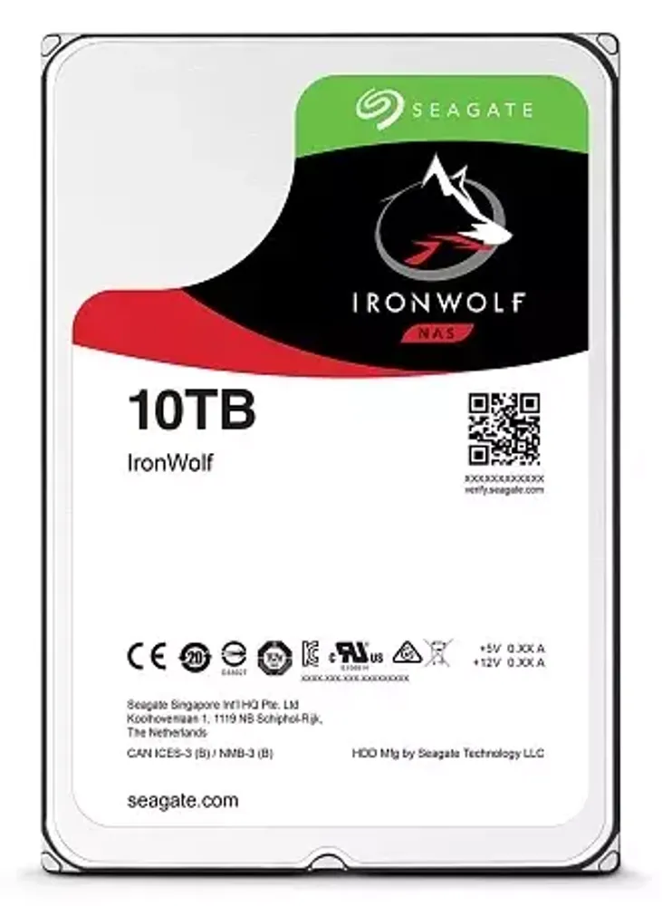 SEAGATE HDD Ironwolf NAS (3.5&#39;&#39;/10TB/SATA/rmp 7200)