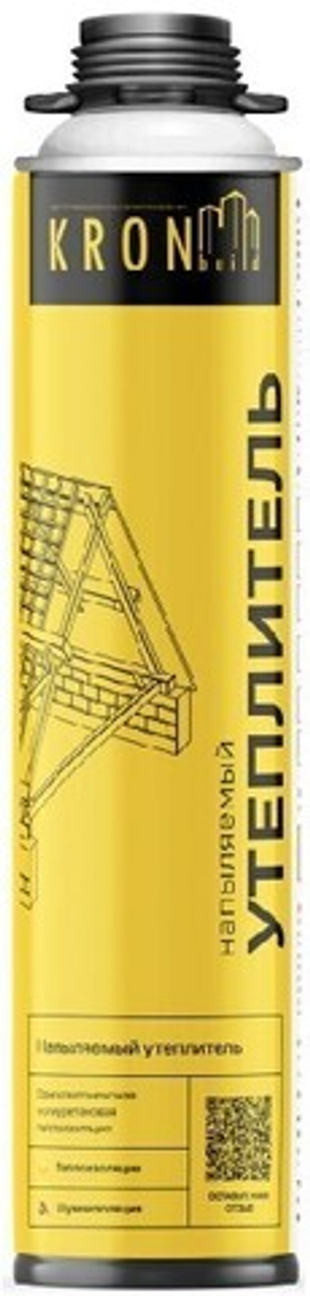 Напыляемый утеплитель KRONbuild