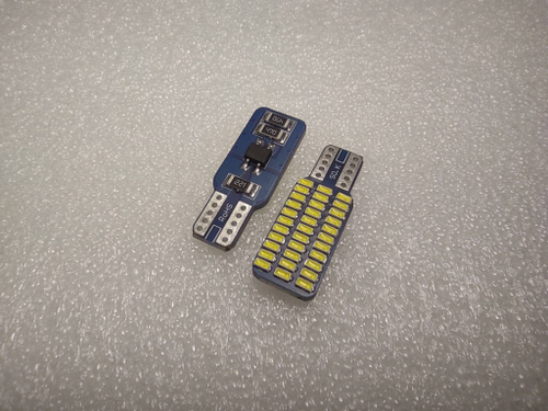 Т15 (W16W) / Светодиодная лампа W16W, 33 диода, белый, один контакт (за 1 шт.)