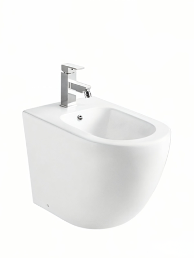 Биде напольное белый глянец WeltWasser WW MERZBACH 003 GL-WT  10000003705 белый глянец