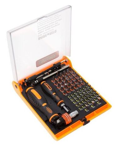 Набор отверток реверсивных многоцелевых с удлинителями и набором бит для точных работ, 70пр.(T,TH,H,SL,PH,PZ,спец. биты),в футляре Baum Auto##BaumAuto BM-30311470