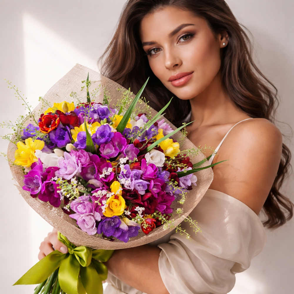 Букет из фрезий “Freesia”