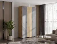 Шкаф трёхстворчатый «Байкал» Графит 120 см