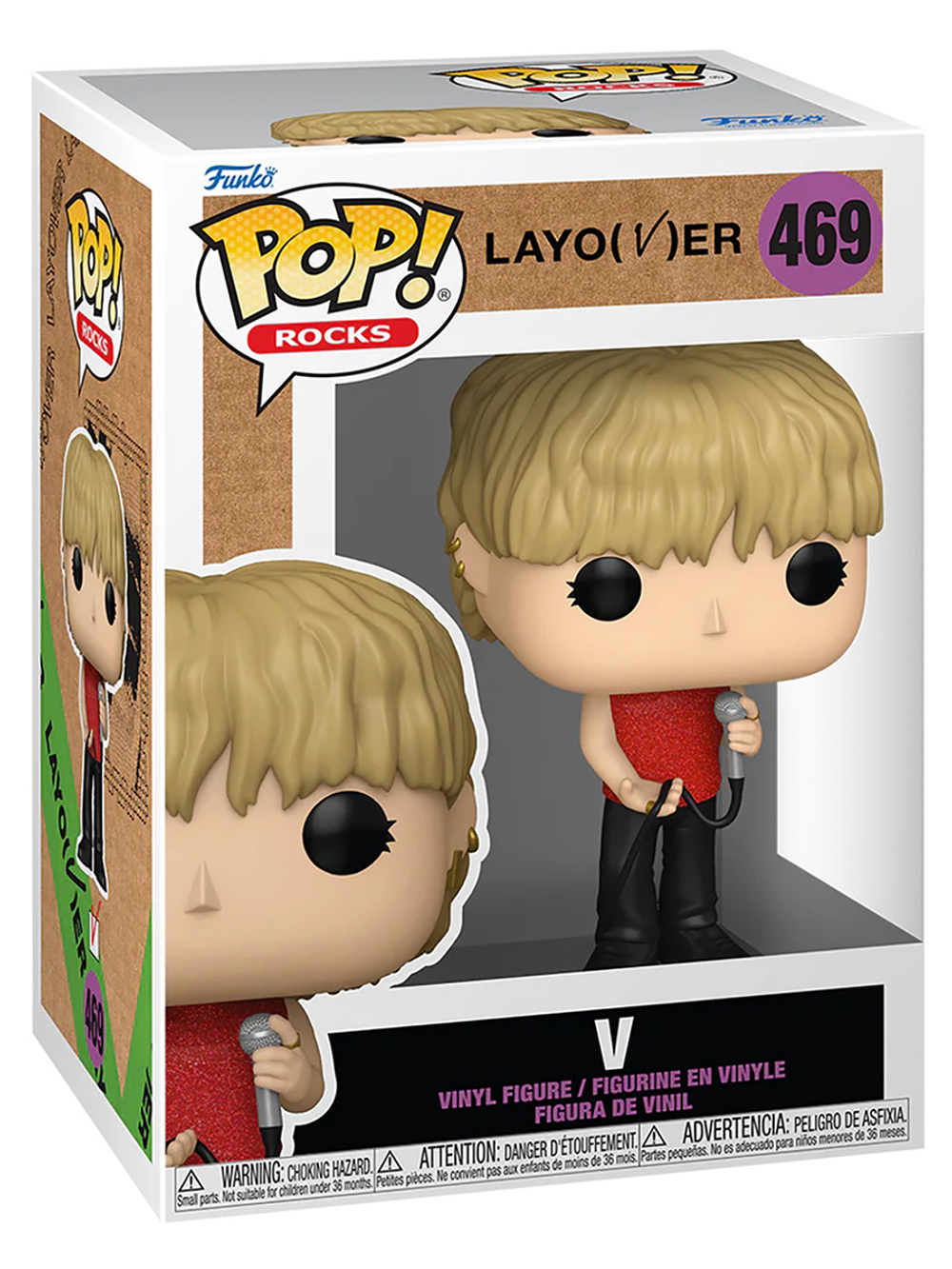 Фигурка Funko POP! Rocks BTS Layover V (Love Me Again) (469) 86347