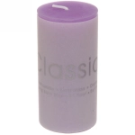 Свеча «Classic» 5*10см цвет лавандовый ZD-003