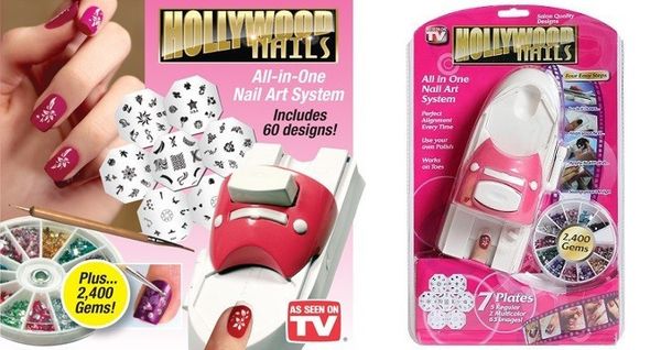 Принтер-штамп для ногтей HOLLYWOOD NAILS