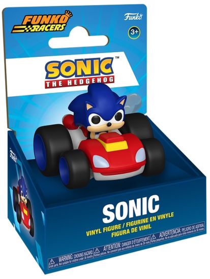 Фигурка Funko Racers Sonic the Hedgehog Sonic 86756 / Фигурка Фанко ПОП! по мотивам серии игр "Соник", Соник