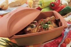 Емкость для хранения лука 20х21см Roemertopf Vorratstopfe терракотта